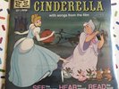 WALT DISNEY See, Hear, Read 33 1/3 rpm CINDERELLA  Book & Record Sealed  VTG ‘79