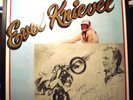 Evel Knievel Amherst Record 1974 Cover FRAMED With Evel Knievel Signed Pic