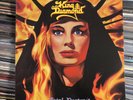 King Diamond - Fatal Portrait ORANGE VINYL LP RECORD ALBUM NM