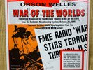 Orson Welles War Of The Worlds LP Record Of Actual Broadcast