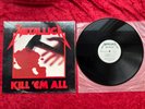 Heavy Metal LP  METALLICA Kill 'em All 1983  STILL IN SHRINK  1st press Original
