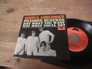 John's Children – Smashed Blocked / Just What You Want, Just... Single 1966 Mint