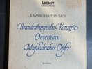 JOHANN SEBASTIAN BACH Brandenburgische Konzerte Ouvertüren  5 LP box set