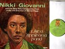 Like a ripple on a pond by Nikki Giovanni and The New York Community Choir (LP)