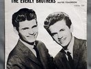 HEAR IT 50's 45 rpm record w/PS Everly Brothers 