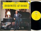 HOROWITZ AT HOME piano recital MOZART SCHUBERT LISZT 1989 ED1 DGG DIGITAL MINT
