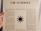 Coil - Scatology Vinyl LP Record 2013 OOP Force & Form Industrial Psychic TV