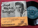 Elvis Presley EP HMV 7EG 8256 good Rockin Tonight, Milk Cow Blues etc 1957 EX