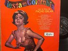 ORQUESTA DE PACHO GALAN Fiesta En Colombia LP MEXICO 1970 VG+ vinyl