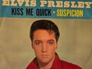 ELVIS PRESLEY 45  SUSPICION/KISS ME QUICK  PLAYS BEAUTIFULLY RCA VICTOR 447-0639