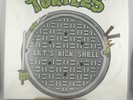 TMNT Let's Kick Shell Tribute Liquid Filled OOZE Vinyl Record Soundtrack LP 12