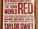 SUPER RARE Taylor Swift RED 2LP Promotional Set on Red Vinyl from 2012 ACM NEW