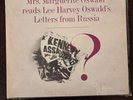 THE OSWALD CASE MRS MARQUERITE READS LEE HARVEY LETTERS FROM RUSSIA BROADSIDE LP