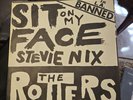 The Rotters Sit On My Face Stevie Nix Punk Rock Kbd 45 Vinyl Record Og
