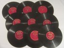 Nine ENRICO CARUSO 78's -- For You Alone, O SOLE MIO, A Vucchella, NOCHE FELIZ