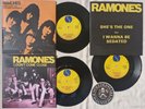 RAMONES SINGLES X 3 SHE'S THE ONE DON'T COME CLOSE BABY I LOVE YOU