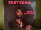 Fast Eddie  - Most Wanted LP Vinyl 1989 DJ Internationa Records Electronic VG