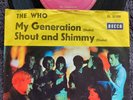 THE WHO „MY GENERATION“ YELLOW COVER 7“-Single GERMAN PRESS 1965