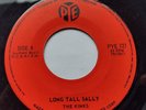 CANADA  NM- THE KINKS Long Tall Sally / I Took My Baby Home ORIG 1964 PYE 45