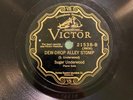 Prewar Jazz 78 Sugar Underwood Victor 21538 Dew-Drop Alley Stomp/Davis Street