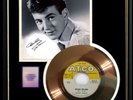 BOBBY DARIN SPLISH SPLASH GOLD RECORD W- SIGNED PRINTED AUTOGRAPH RARE