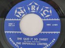 Garage 45 - Imperials Limited - She Said It So Sweet / Wipeout '66 - NRC - Rare