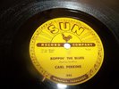 78 rockabilly *CARL PERKINS* Boppin' the Blues/all Mama's Children* SUN 243 *VG+