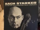 JANOS STARKER-Bach Suites for Solo Cello-Mercury STEREO LP• Ex Condition