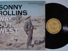 SONNY ROLLINS Way Out West CONTEMPORARY LP mono z