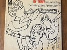 J.J. JOHNSON - TROMBONE BY THREE LP PRESTIGE 4 ANDY WARHOL ART COVER RARE 16RPM