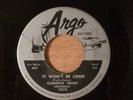Clarence Henry (Frogman) It Won't Be Long/I Found A Home R&B 1957 Argo