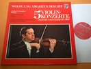 Grumiaux Davis Mozart Five Violin Concertos German Philips Stereo 3LP Box NM