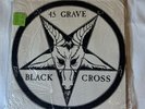 45 Grave, Black Cross, 7” Vinyl, 1981, Shrink, One Owner, Goldar, Germs, Punk