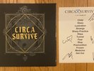 Circa Survive SEALED The Amulet VIP Edition & Anthony Green SIGNED Setlist