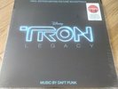 TRON LEGACY Daft Punk 2-LP Vinyl Clear Blue Target Exclusive