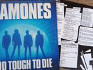 RAMONES Too Tough To Die LP vinyl ITALY PROMO COPY  1984 MINT