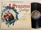 The 4 Seasons Greetings Christmas LP Vee Jay Stereo RARE 1st Press Holiday EX