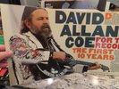 - DAVID ALLAN COE - The FIRST 10 YEARS - BARELY PLAYED NM- 2X VINYL LP