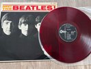 MEET THE BEATLES JAPAN ORIGINAL FIRST ODEON OR7041 RED Vinyl W/original Insert