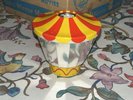 Red Raven Topper Carousel Tin Toy Movie Records Magic Mirror VINTAGE Antique