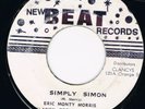 ERIC MONTY MORRIS-MY LONELY NIGHTS-SIMPLE SIMON NUBEAT RECORDS YES VG
