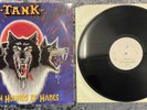 TANK TEST PRESS Vinyl Filth hounds of hades White Label 1982 NWOBHM Heavy Metal.