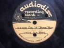RARE 1946 Baker Day “A (Atom) Bomb Test” Transcription Record Vinyl Disc 16”