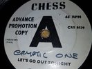 VG- UK CHESS DEMO 45 - JOHN LEE HOOKER - LET'S GO OUT TONIGHT