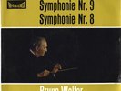 Philips 835542 AY Hi-Fi Stereo HM1 BEETHOVEN Symphonies 8 & 9 WALTER Columbia SO