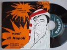 NINO VINGELLI VOICES OF NAPLES VERY RARE ART COVER GUIDE CREPAX 1958 45 RPM 7