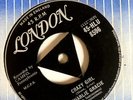 Charlie Gracie * Crazy Girl * 1958 UK London TRI 45 EX Great RNR
