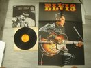 Elvis on stage 1970 First press UK LP +Giant  poster + hype sticker