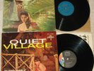 MARTIN DENNY: Forbidden Island Mono LP- Quiet Village Stereo LP