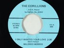 C&W Bopper 45 - Mildred Morris - Only Wanted Your Love - Corillions VG++ unknown